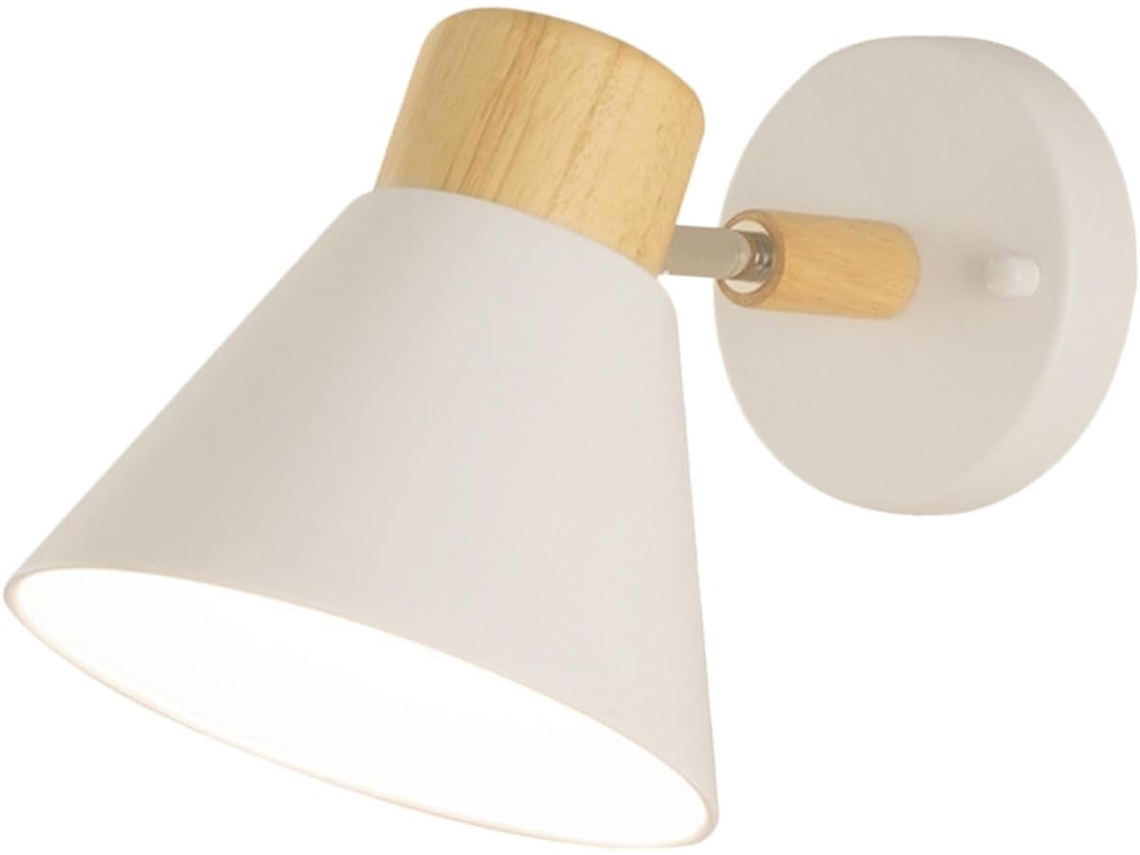Luminária de Parede Rústica Moderna para Quarto SFUSHOS