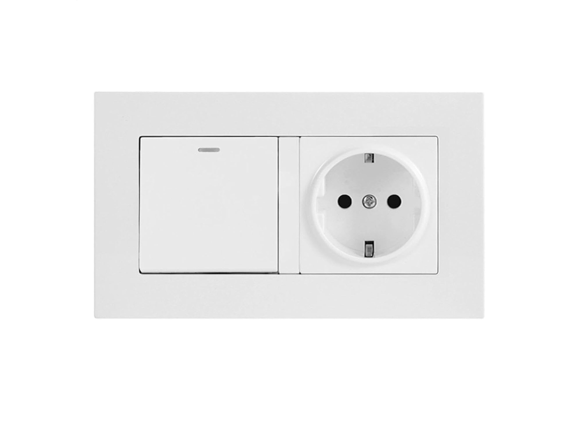 Interruptores Elétricos Com Tomada, Acessórios Domésticos De Design |