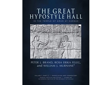 Livro The Great Hypostyle Hall in the Temple of Amun at Karnak de Peter J Brand, Rosa Erika Feleg et al. (Inglês - Capa Dura)
