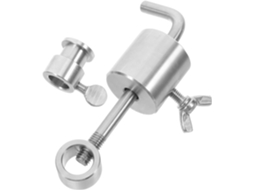 Espeto Giratório Inoomp em Aço Inoxidável com Contrapeso, Acessório para Churrasco a Gás, Ao Calor,, e com Distribuição CHABERLU