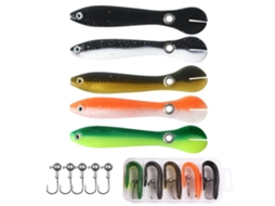 Iscas de Pesca 10cm Loach Bait Suave Danu26
