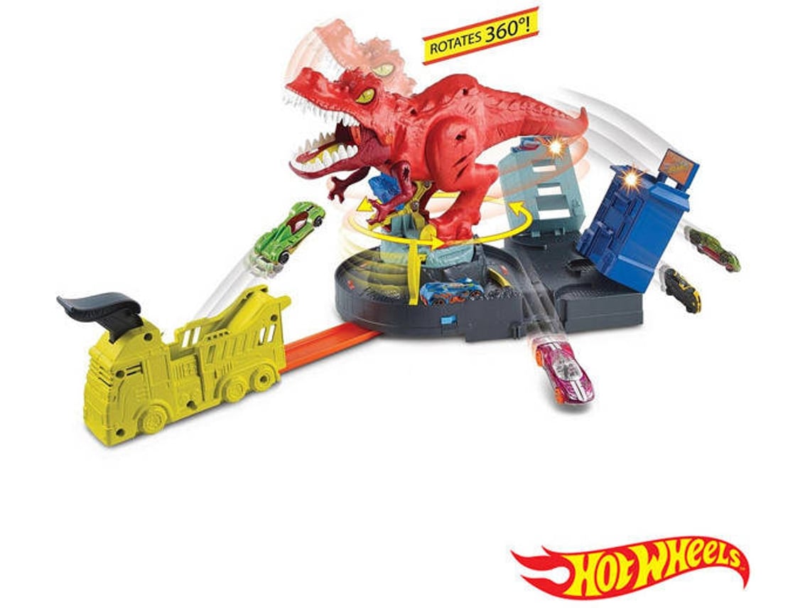 Pista MATTEL Hot Wheels City T-Rex Rampage