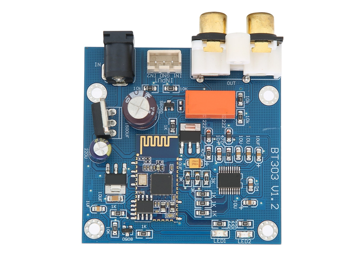 Módulo Receptor Bluetooth 5.0 com DAC Qcc3003 para Controle Industrial | S/MARCA