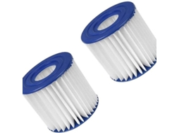 2 Peças de Bomba de Filtro AQUAFORGE compatível com Bestway instalação simples manutenção de água limpa
