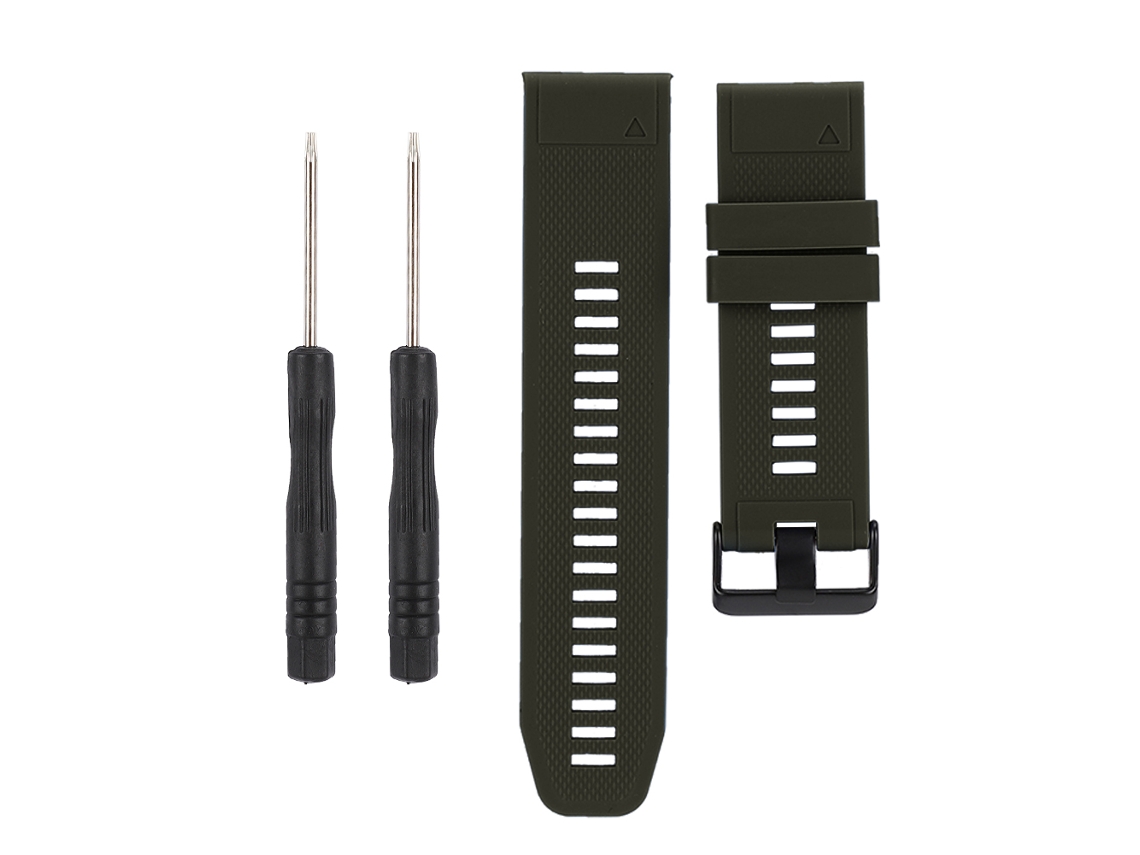 Cinta de relógio silicone Garmin 26mm EOOCOO