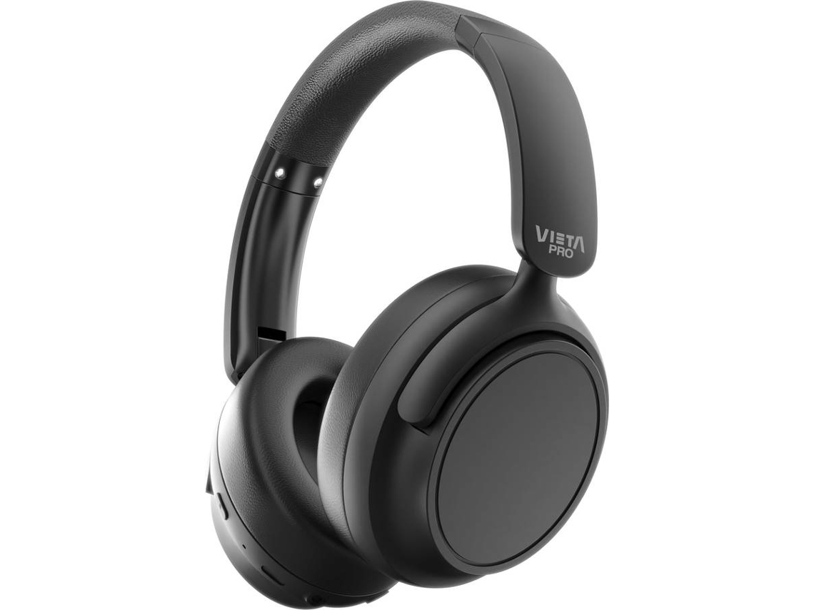 Auscultadores Bluetooth VIETA Pro Silence 4 (Over Ear -  Microfone - Preto)