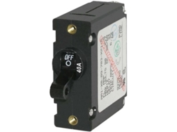 Interruptor BLUE SEA Ac/Dc Single Pole Magnetic World Circuit Breaker 40A Preto