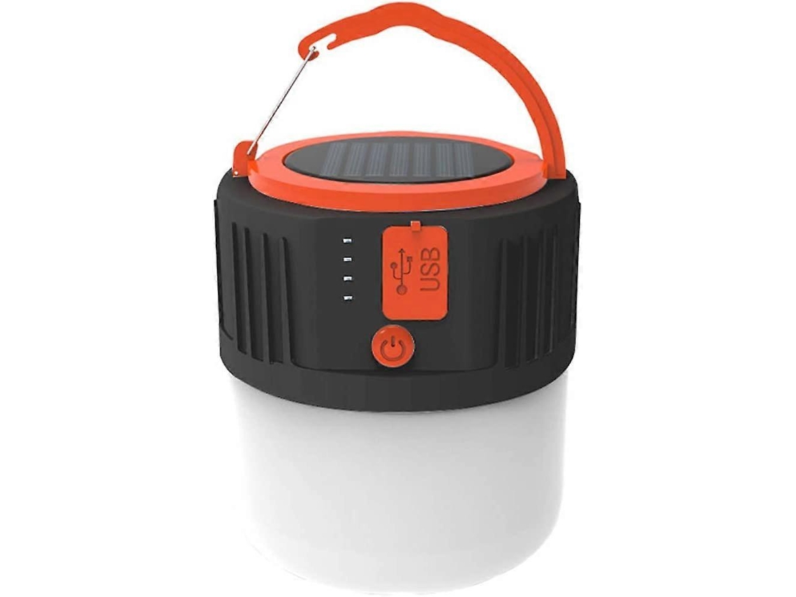 Omni lanterna de Camping Led, Recargável Solar Impermeável e Portátil com Porta Usb 5 Modos de Iluminação