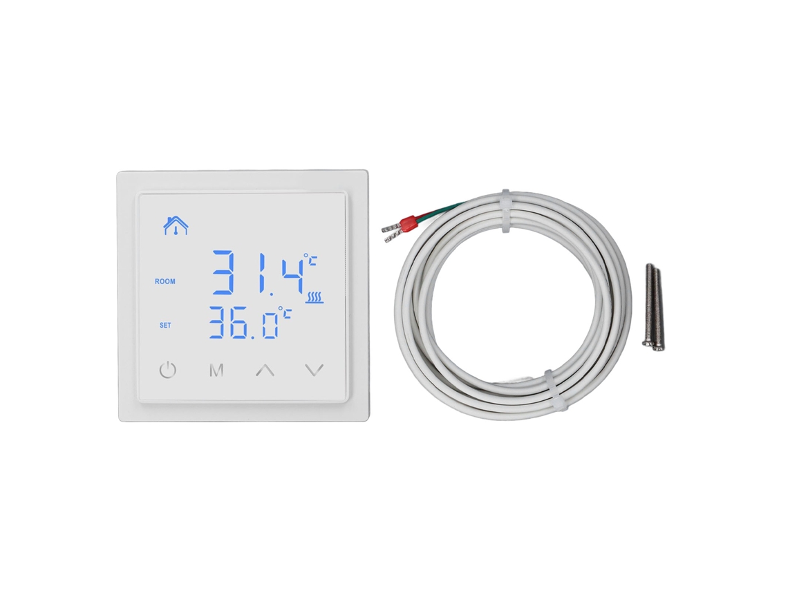 Termostato Aquecimento de Piso Elétrico com Display Led S/MARCA