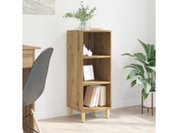 Vidaxl Buffet Carvalho Artesanal 34,5 X 32,5 X 90 Cm