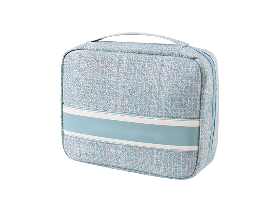 Bolsa Organizadora de Maquiagem À Prova D'água, Grande Capacidade, para Viagens e Negócios
