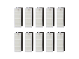 4 conjunto de filtro hepa algodão para produtos ilife a4s a6 a4 a40/ecovas dn621 x620 robô substituição filtro vácuo