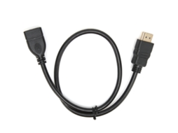 Aetheria cabo de Extensão M/f de 50cm para Interface Multimídia Hd com Conversor de Áudio