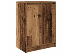 Shoe Cabinet, Shoe Cabinets Vidaxl Marrom Madeira Processada (n/a)