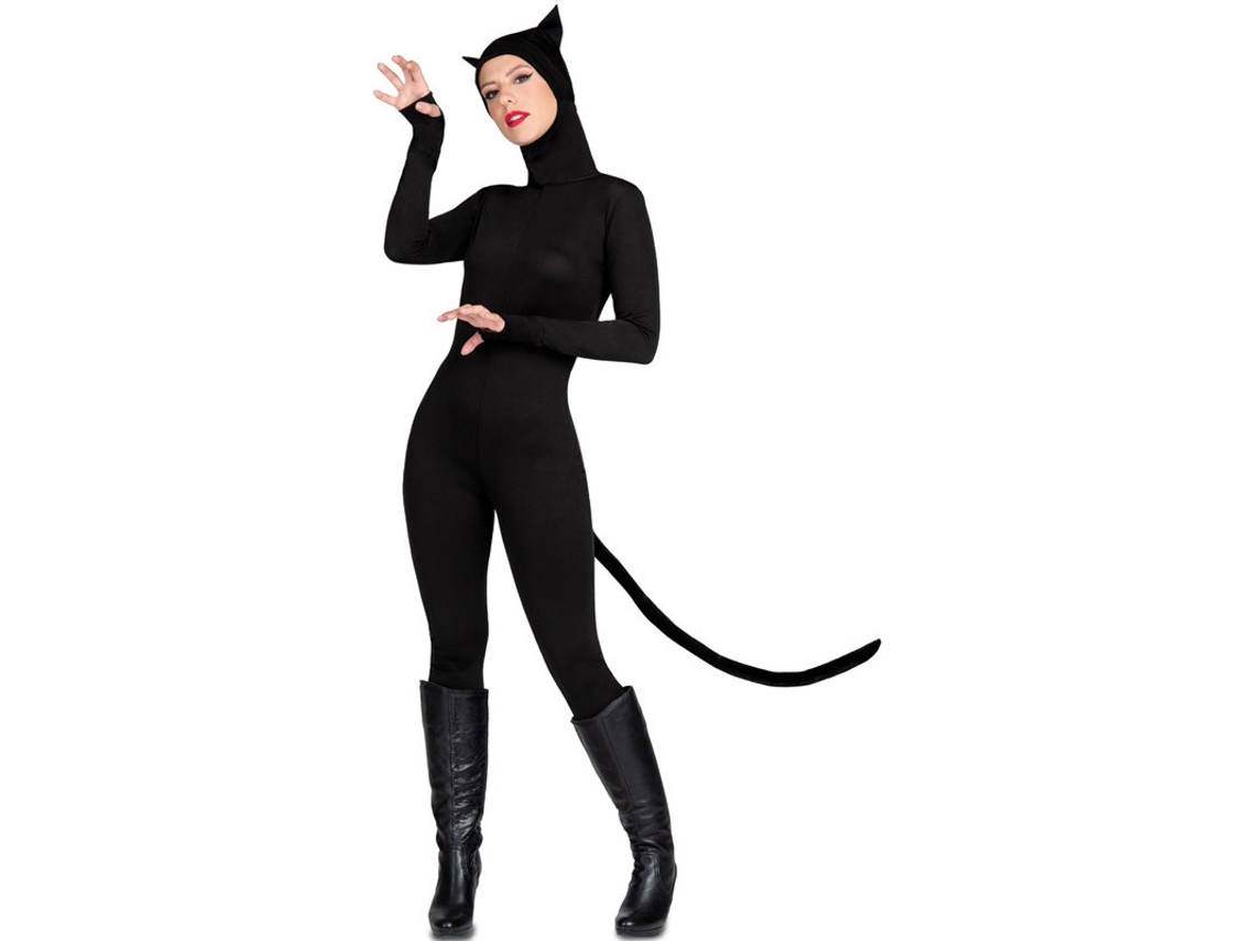 Fato de Mulher MOM Gato Preto (S )