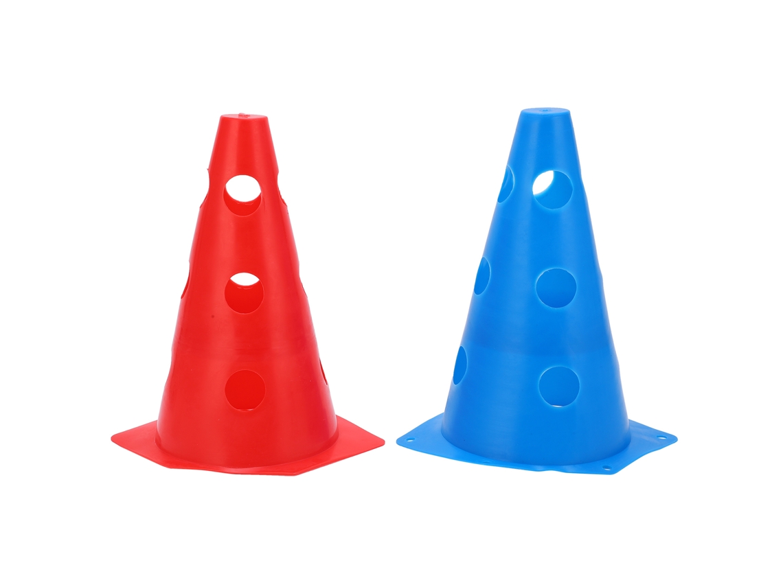 Cones De Treinamento Multicoloridos 23cm/9.1in Para Futebol Basquete Patinação Portáteis