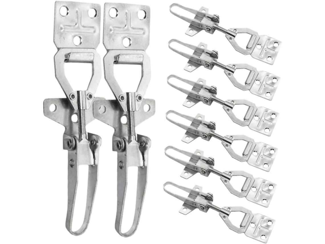 Conjunto De 8 Conectores Ajustáveis Com Trava Para Colmeias, Fechamento Seguro Para Caixas Inferiores E Superiores