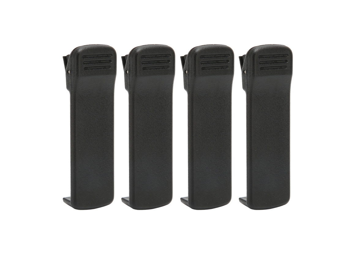 Kit de 4 presilhas de cinto para rádio resistente e portátil para rádios Motorola Cp040 Cp140 Cp150 Cp160 CHABERLU