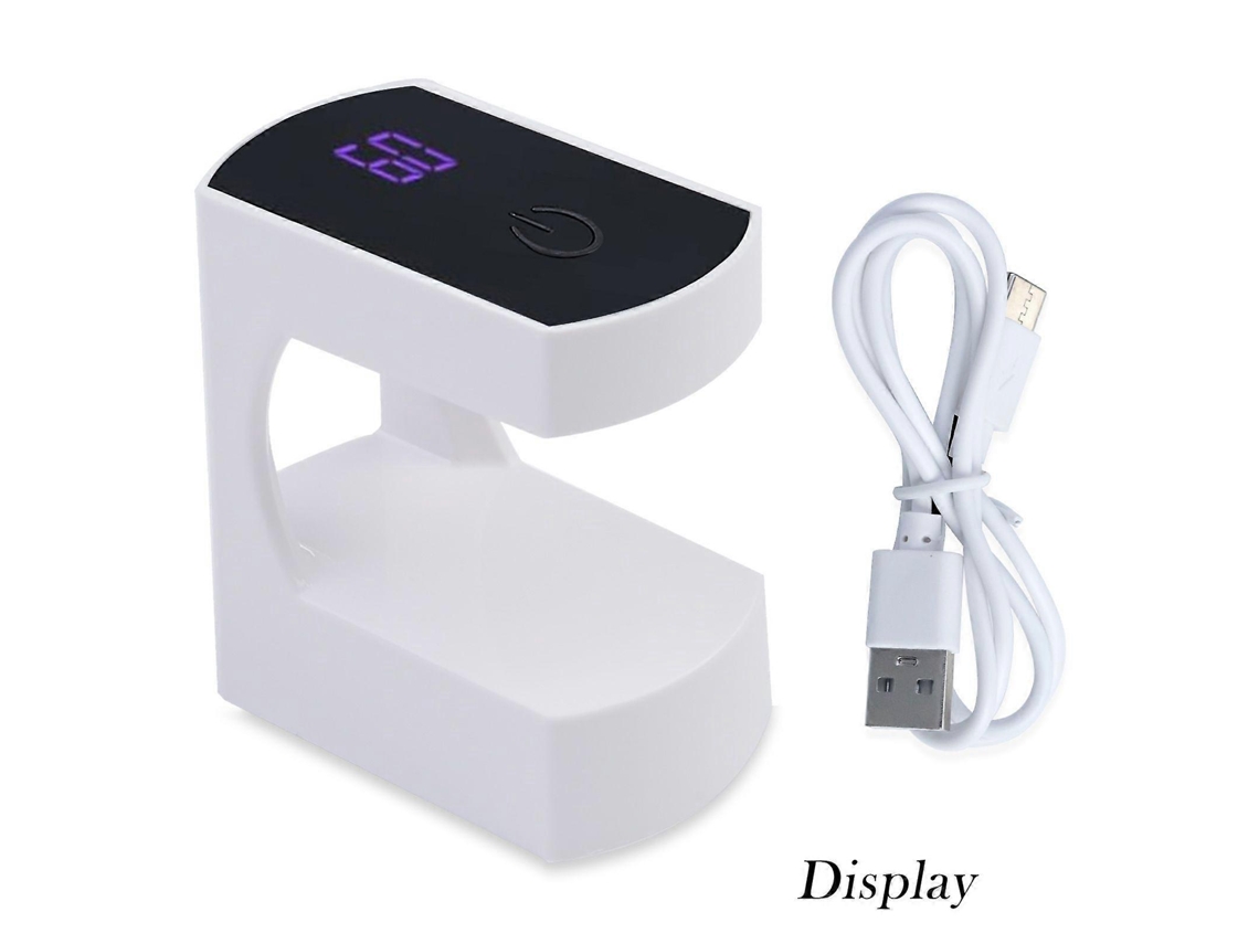 Mini lâmpada LED para unhas, lâmpada UV de 24 W com temporizador e secagem rápida LY EBIKE (não aplicável)