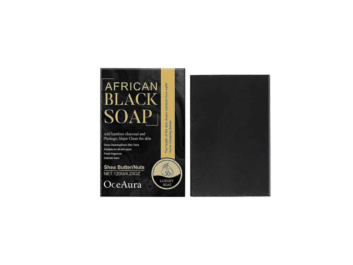Sabonete de Limpeza Suave com Carvão e Abacate Limpeza Profunda, Hidrata os Poros, 120g TAISHENGDA