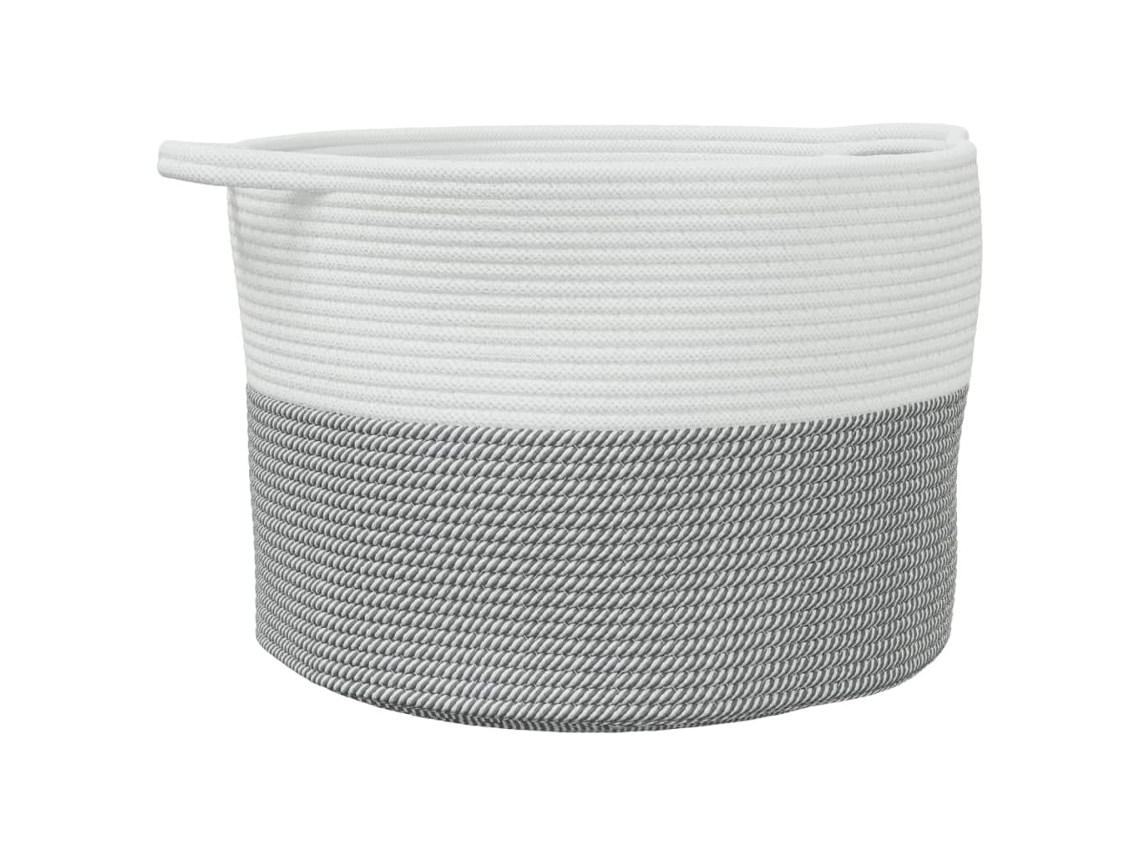 Laundry Basket, Laundry Baskets Vidaxl Multicolor Algodão (55 X 36 Cm)