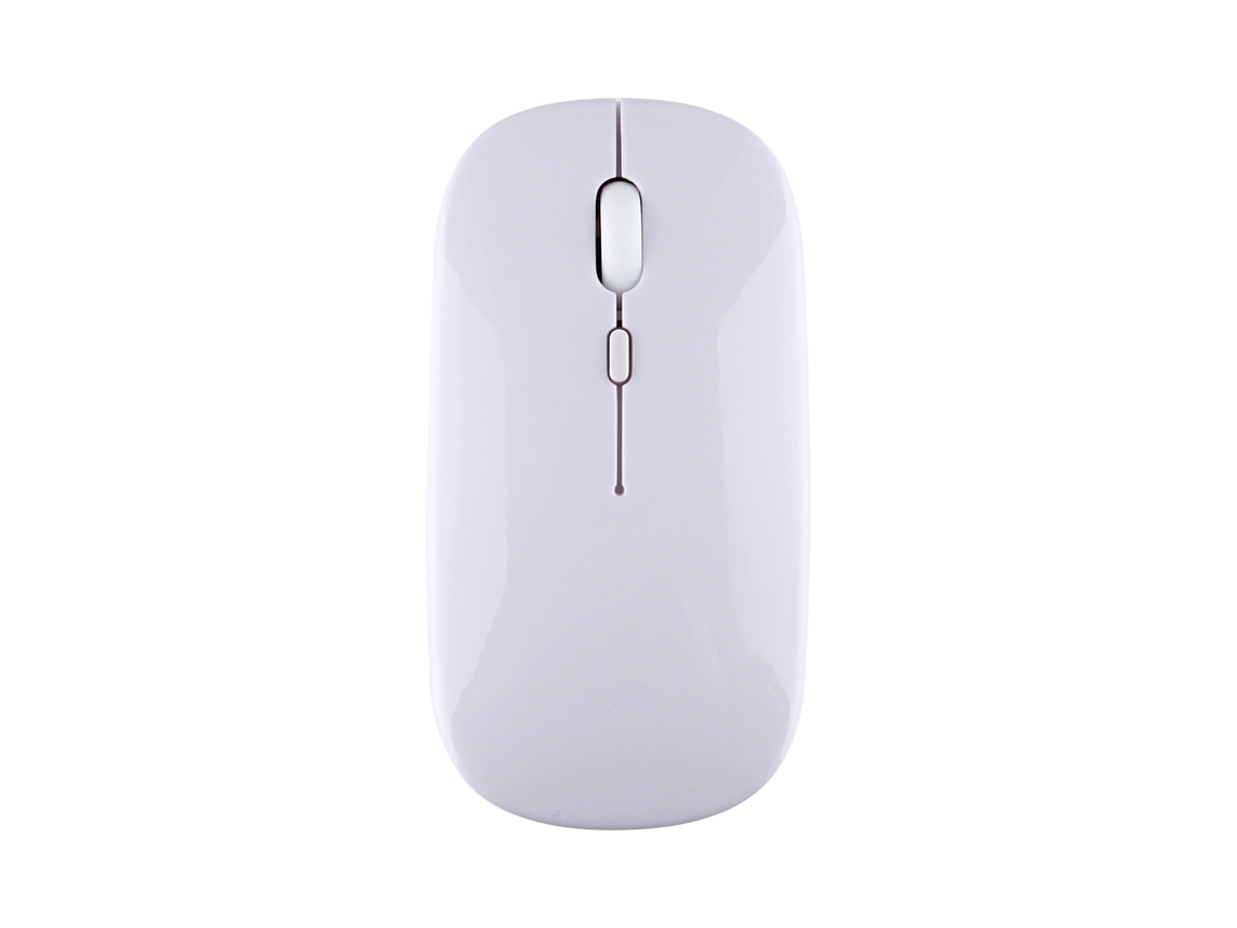 Mouse Bluetooth Semi Fio, Mouse com bateria MDUG (branco)