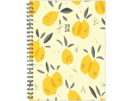 Livro Citrus Grove 2025 6.5 X 8.5 Softcover Weekly Planner de Willow Creek Press (Inglês)