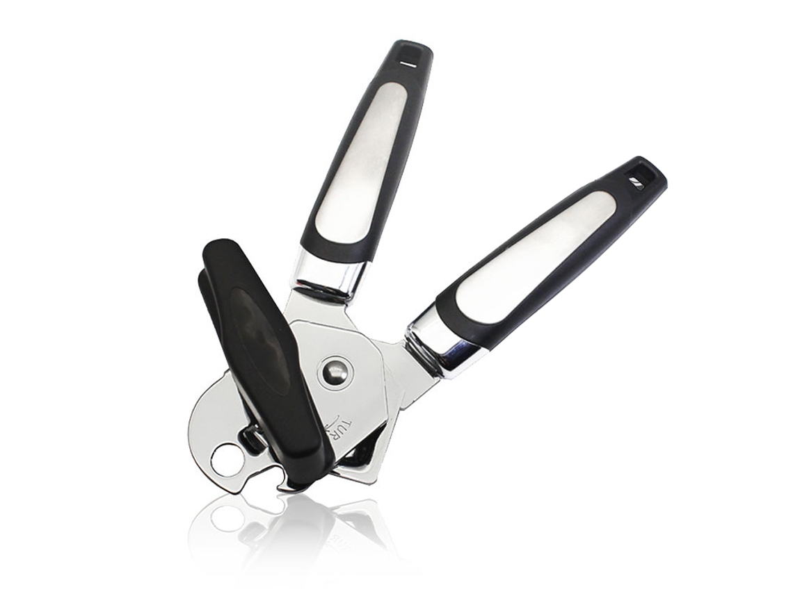 Abrelatas Multifuncional Manual De Acero Inoxidable, Cortador De Latas Y Abrebotellas, Herramienta Auxiliar De Cocina