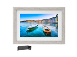 Quadro Digital De Fotos Com Transmissão Wifi E Ecrã Táctil