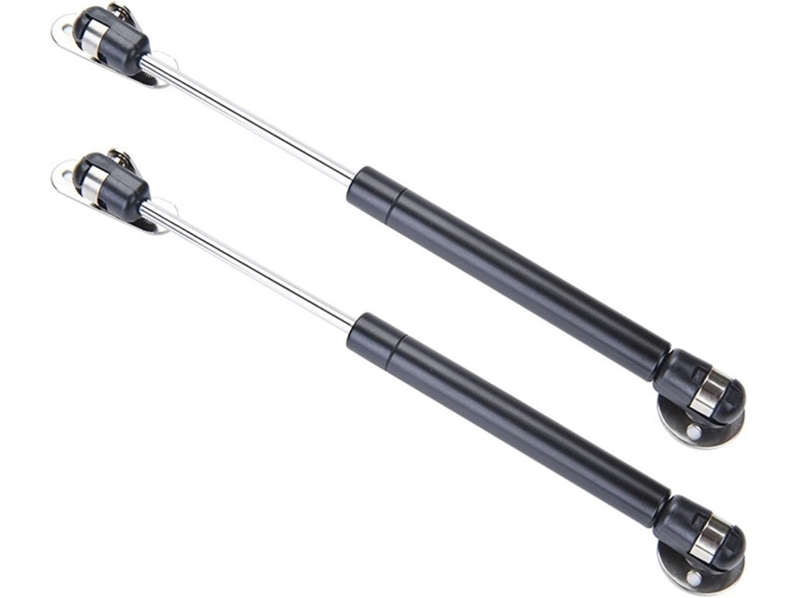2 Peças De Dobradiça Hidráulica Para Tampa Armário Cozinha, 1, 5 * 27cm, Suporte De 6a 15kg 2 Peças Pretas, 15kg 150n