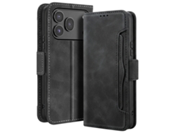 Capa Folio Pour Honor 600 / 600 Pro Design Vintage Com Fonction Suporte Para Vídeo