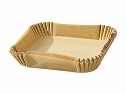 Papel Lurelia para Air Fryer, Quadrado, Antiaderente, Descartável