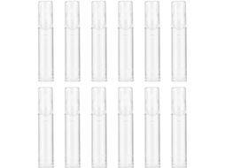 Conjunto De 12 Frascos Spray Fina Névoa Vazios E Recarregáveis (10ml)