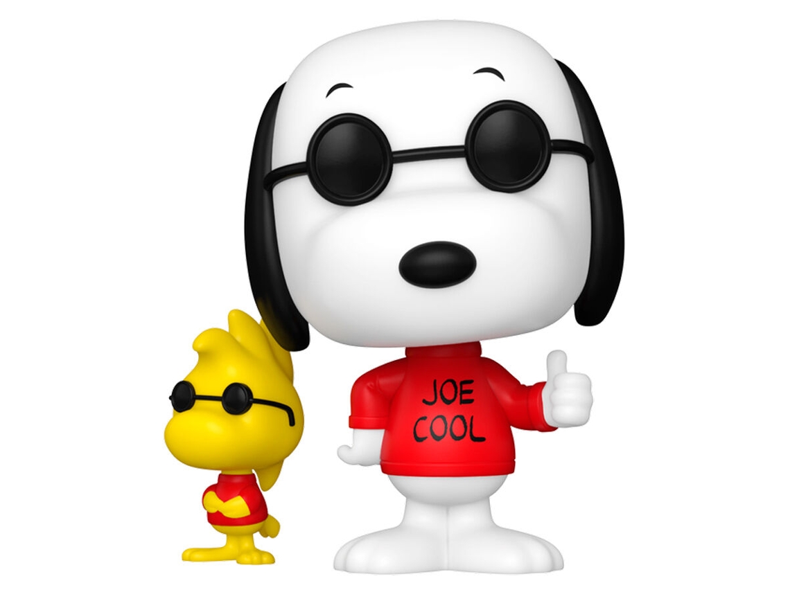 Figura Funko Pop! Television Peanuts Snoopy Joe Cool Woodstock 1680 B.active (pop! Buddy)