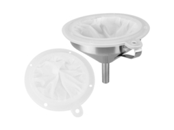 Conjunto De Funil Grande Metal Lurrose, Aço Inoxidável 304, Filtro Removível Para Uso Culinário E Comercial, Prático