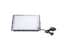 Lâmpada UV preta 2026 de 395 nm e 50 W com LED, IP66 à prova d'água, para uso externo em festas neon, palcos, cura de resina e pintura.