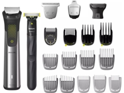 Aparador Multifunções PHILIPS MG9553/15 (Autonomia: 120 min aparador/ 30 min OneBlade - Bateria)