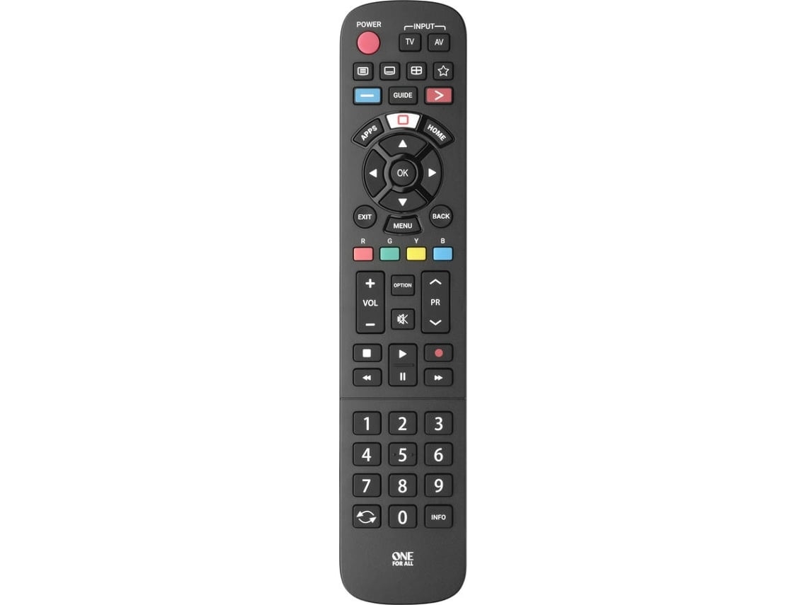 Comando Universal TV ONE FOR ALL URC4914 (Outlet Caixa Aberta - Panasonic)