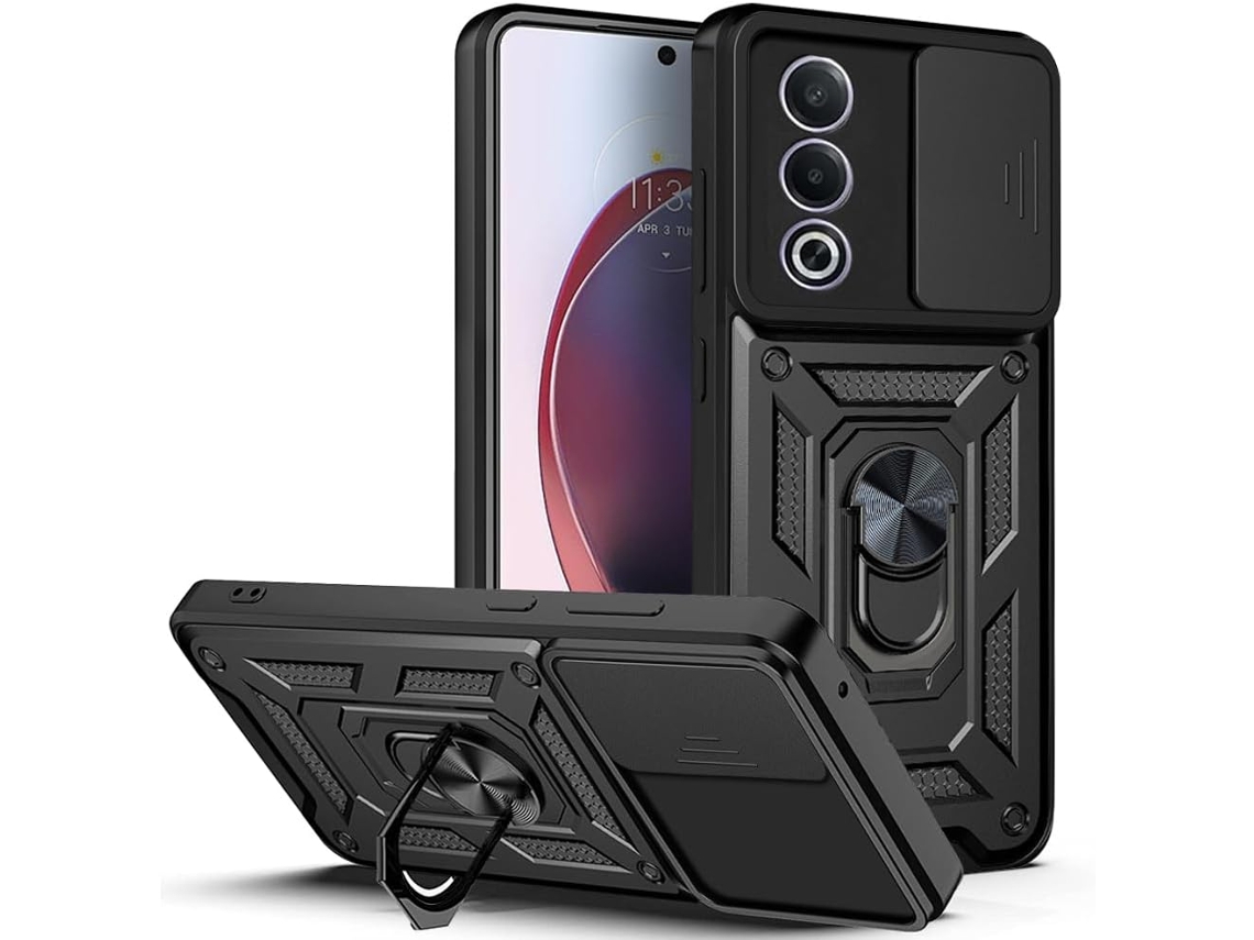 Capa Para Oppo A80 (5g) À Prova De Choque Com Anel De Proteção Para Lente Fanpesp Protetor De Tela Para Celularvayotoy