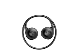 Auscultadores Bluetooth M1S Sem Fio com Condução Óssea Estéreo com Cancelamento de Ruído Microfones Duplos Preto