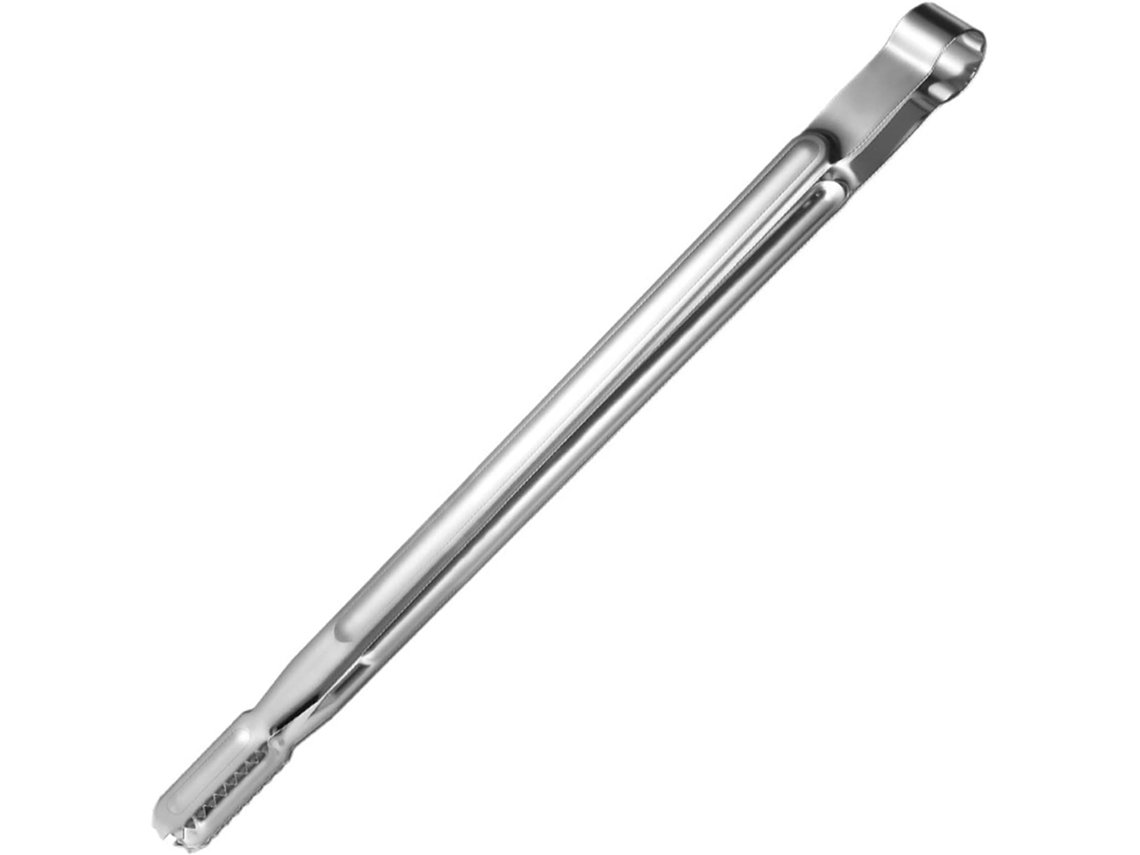 Pinça Para Churrasco Resistente Em Aço Inoxidável, Ideal Para Camping E Uso Doméstico, Perfeita Para Grelhar Bifes E
