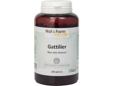 Suplemento Alimentar NAT & FORM Árvore Casta (200 cápsulas)