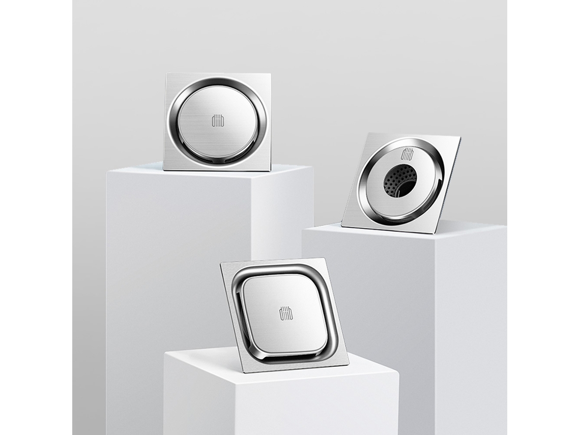 Dreno De Piso Inox 304 Desodorante Anti-insetos