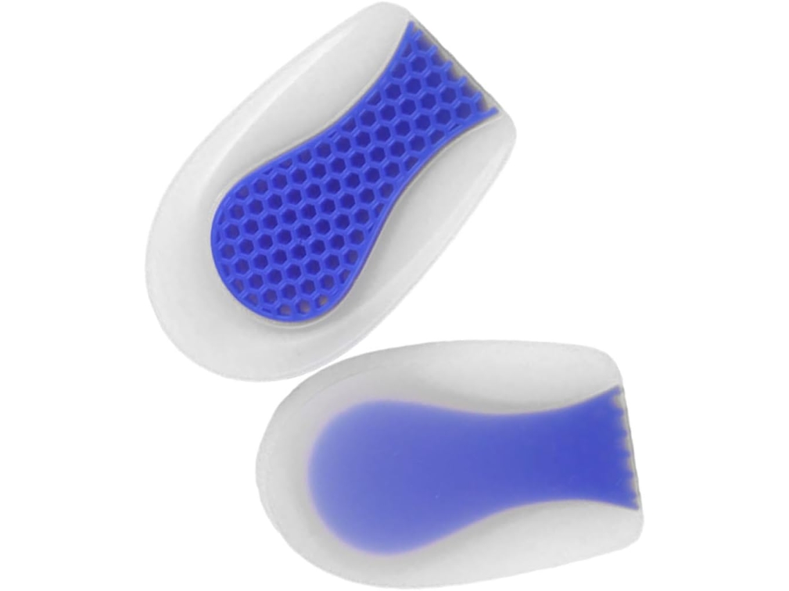 Palmilhas De Silicone Em Formato U Com Amortecimento Para O Calcanhar, Confortáveis E Invisíveis