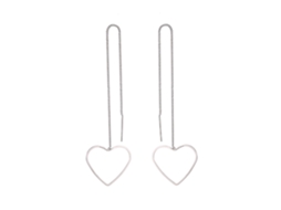 Pendente Com Corazão E Pingentes Longos Jóias De Decoração