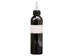Tinta profissional para tatuagem, ideal para prática de arte corporal em casa.
