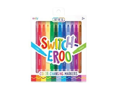 Conjunto 12 Marcadores Switcheroo Multicolor
