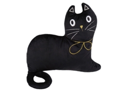 Laxiscreed Almofada Gatinho Preto Halloween Para Decoração De Sofá E Festas