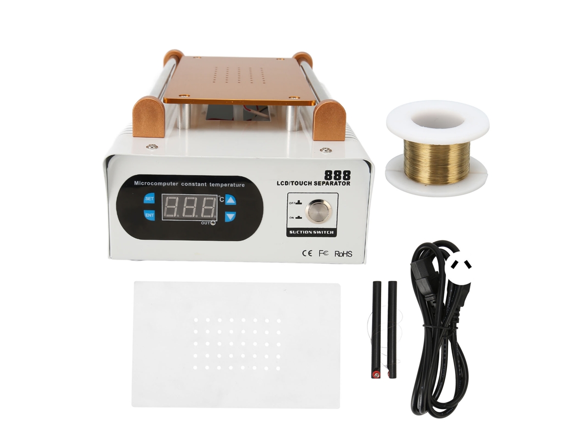Máquina Separadora De Tela Lcd 7 Polegadas Térmica Constante Plug Au 220v