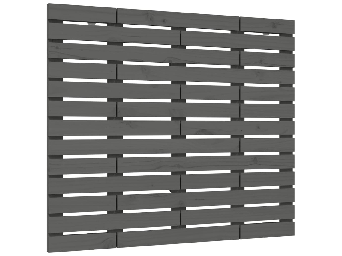 Wall Headboard, Wall Headboards Vidaxl Cinzeto Madeira De Pinho (126 X 91.5 Cm)